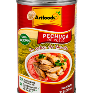 Pechuga de Pollo en Salsa de Tomate